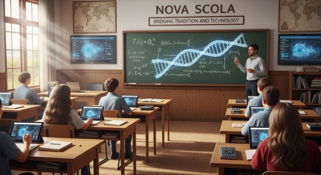 Nova Scola: Bridging Tradition and Technology in the Classroom - False Art