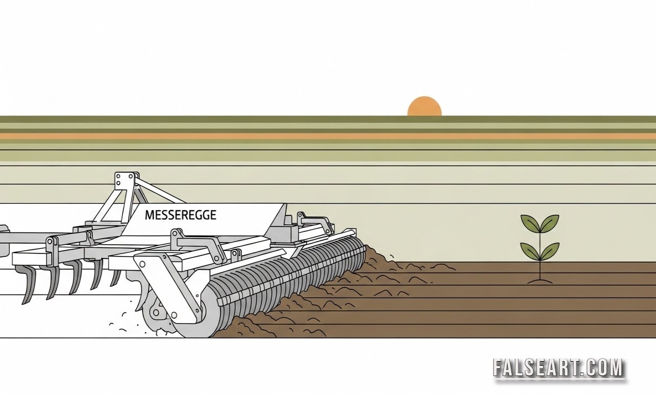 Messeregge agricultural tool used for soil preparation