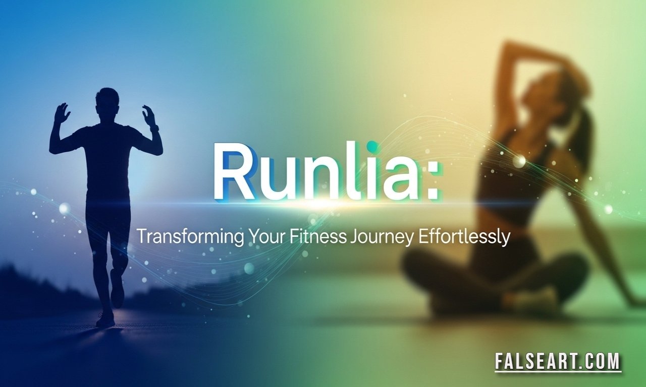 Runlia fitness app helping users track workouts and achieve health goals