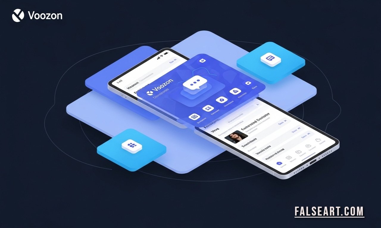 Voozon platform dashboard showing seamless digital connectivity
