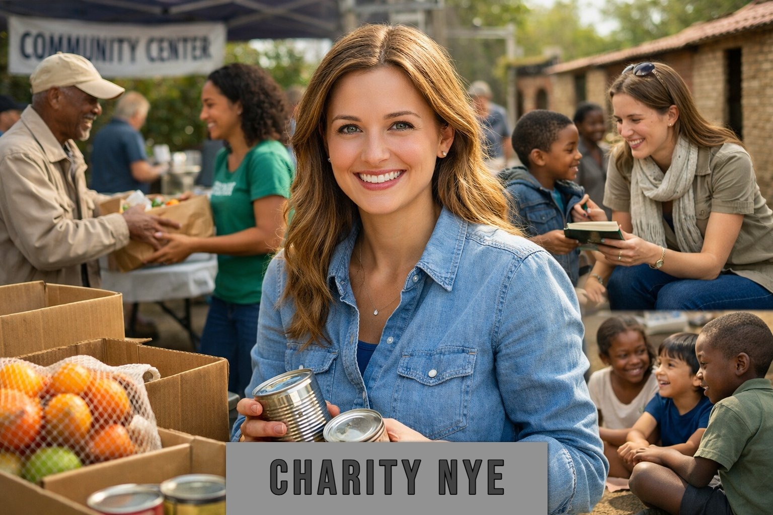 Charity Nye engaging in community service and philanthropic activities, continuing her family’s legacy of charity and social impact.